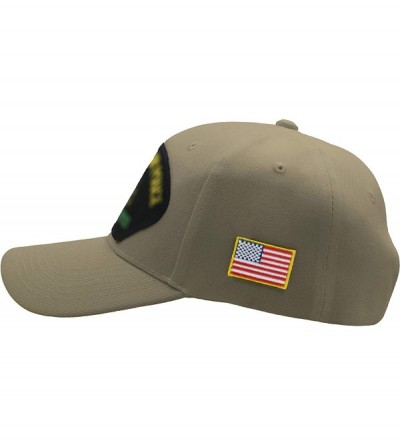 Baseball Caps 187th Airborne Hat/Ballcap Adjustable One Size Fits Most - Tan/Khaki - CP18KO2ZROU $29.54