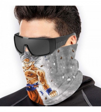 Balaclavas Unisex 3D Dragon Ball Goku Face Shield Head Wraps Bandana Headband Neck Gaiter - Style7 - CK197RLA698 $29.95