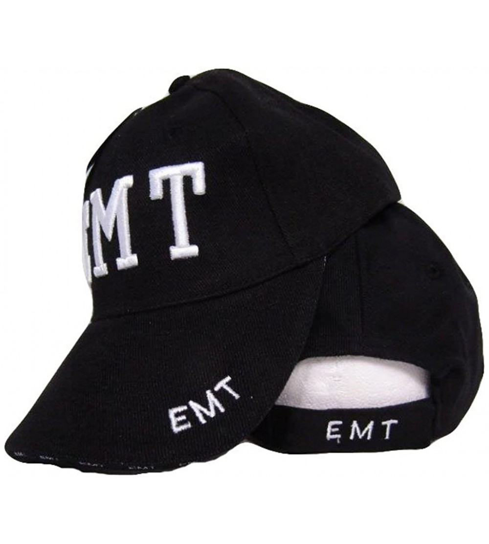 Skullies & Beanies EMT Emergency Medical Technician Embroidered 3D Baseball Hat Cap - CY182A37AXM $20.62