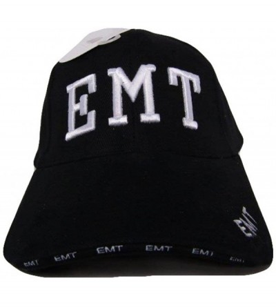 Skullies & Beanies EMT Emergency Medical Technician Embroidered 3D Baseball Hat Cap - CY182A37AXM $20.62