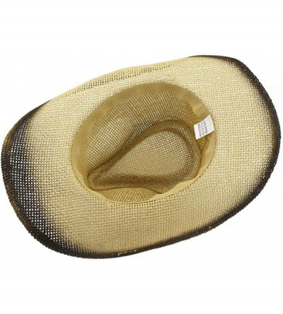 Sun Hats Unisex Sunshade Cap- Summer Outdoor Travel Western Cowboy Hat Casual Solid Mongolian Hat Grassland Visor - CR18W6R6K...