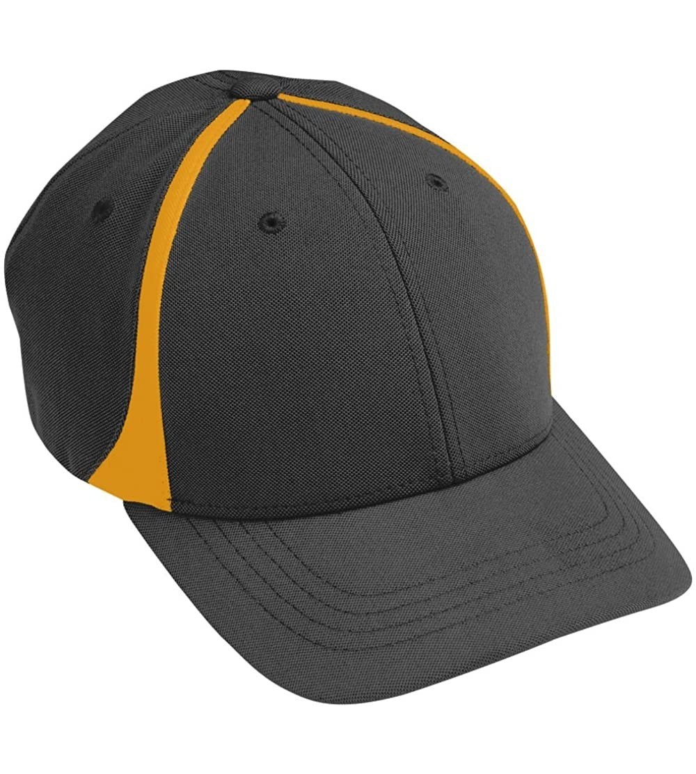 Baseball Caps Mens 6310 - Black/Gold - CW11Q3LKD2R $19.60