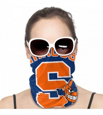 Balaclavas Unisex Face Mask Syracuse Orange Allmatch Windproof Face mask UV and sun protection Variety Head Scarf Balaclava -...