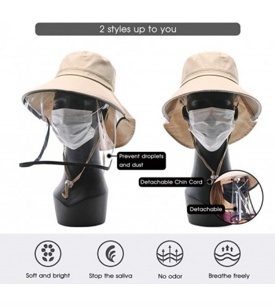 Skullies & Beanies Womens Collapsible Bucket Hat Sun Protection Summer UPF 50 String Golf Garden Hiking 56-59cm - 1005-khaki ...