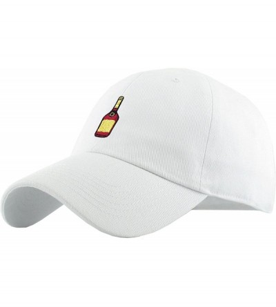 Baseball Caps Henny Leaf Fist Bottle Dad Hat Baseball Cap Polo Style Unconstructed - (4.2) White Henny Bottle Classic - CP12O...