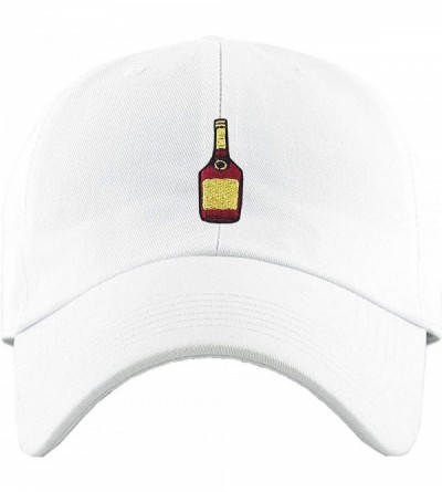 Baseball Caps Henny Leaf Fist Bottle Dad Hat Baseball Cap Polo Style Unconstructed - (4.2) White Henny Bottle Classic - CP12O...