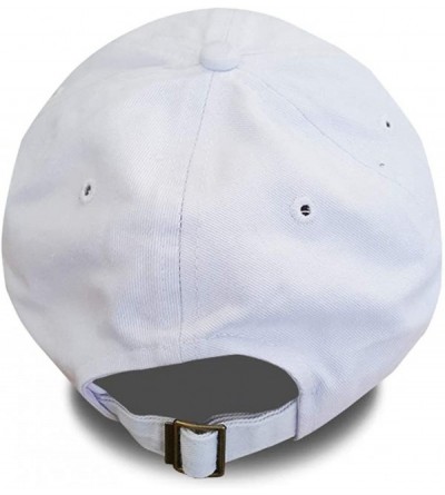 Baseball Caps Feminist Af Baseball Cap Embroidered Girl Power Hats Unisex Size Adjustable Strap Back Soft Cotton - White - CY...