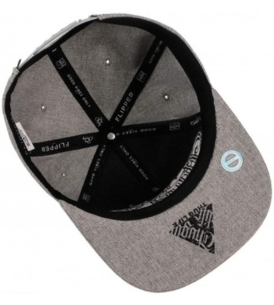 Baseball Caps Thuglife Embroidery Baseball Adjustable Snapback - Light Gray/Tattoo Logo - C5195S6AO4M $34.31