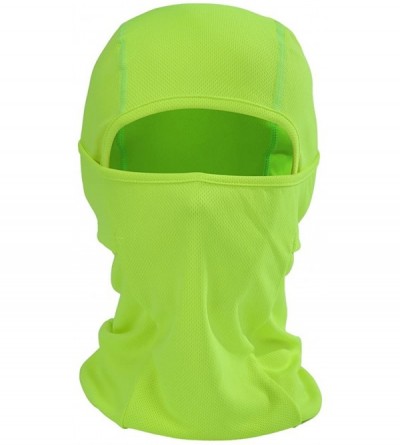 Balaclavas Balaclava Ski Mask - Face Cover for Cold Weather - Green - CX12N6BH77Q $23.13