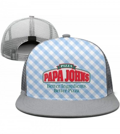 Baseball Caps Cap Adjustable Dad papa-Loves-Pizza- Vintage Full Print Sun Hats - Papa Loves Pizza-1 - CN18ICS0TE9 $15.02