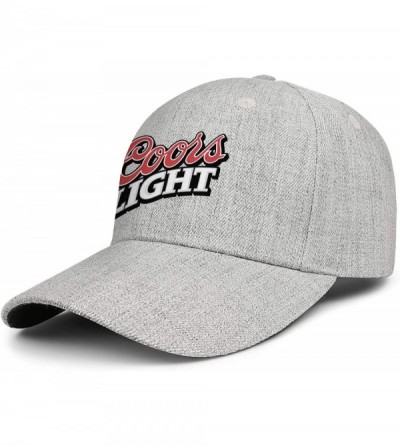 Baseball Caps Cap Adjustable Pattern Coors-Light-Born-in-The-Rockies- Street Dancing Sun Hats - Coors Light Good-13 - CR18KEC...
