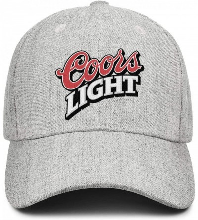 Baseball Caps Cap Adjustable Pattern Coors-Light-Born-in-The-Rockies- Street Dancing Sun Hats - Coors Light Good-13 - CR18KEC...