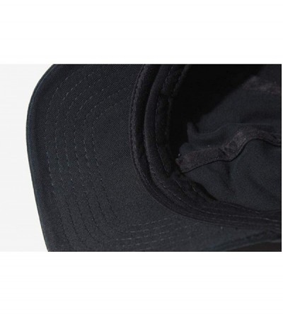 Baseball Caps Custom Embroidered Baseball Hat Personalized Adjustable Cowboy Cap Add Your Text - Black - C518HTRK58Q $13.98