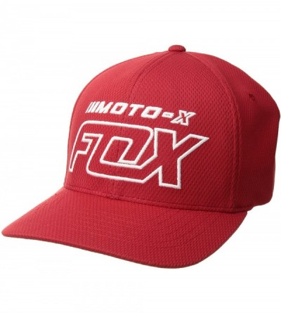 Baseball Caps Men's Phonetic Flexfit Hat - Red - CL187DAMG95 $54.77