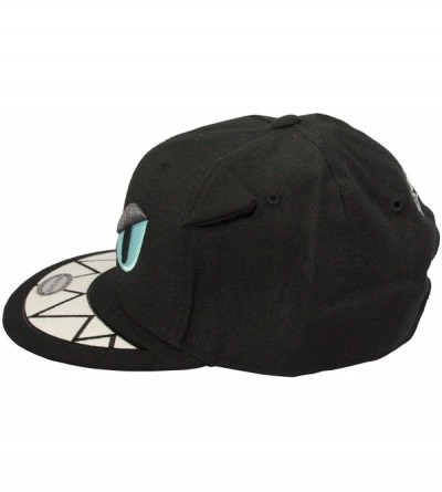 Baseball Caps Superhero Snapback Baseball Cap Hip-hop Flat Bill Hat - Cat's Night Black - C618KMCY05Z $17.99
