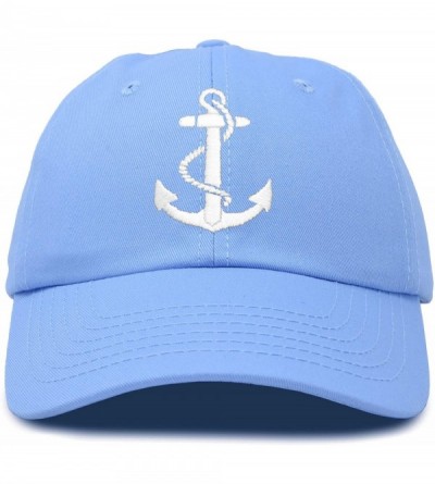Baseball Caps Anchor Hat Sailing Baseball Cap Women Beach Gift Boating Yacht - Light Blue - CT18WGZ4LU9 $24.73