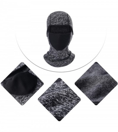 Balaclavas Balaclava Ski Mask- Windproof and Cold Protection Outdoor Motorcycle Hood Breathable Full Face Mask for Men - C818...