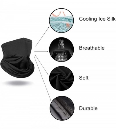 Balaclavas Sun UV Protection Neck Gaiter Cooling for Summer- Comfort Breathable Face Scarf Mask for Men and Women - C8198KTS5...