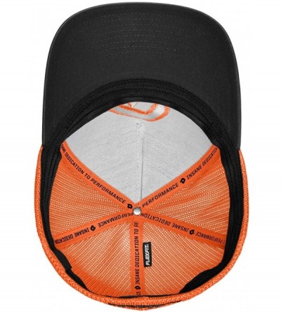 Baseball Caps Hats - Snapback and Flexfit - Black/Orange-Flexfit - C118X8WS4TA $28.05
