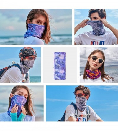 Balaclavas Funny Face Masks for Men and Women Outdoor Headscarf Riding Scarf Wrap Neck Warmer UV Cut Bandana - CD18S7QS5TI $1...