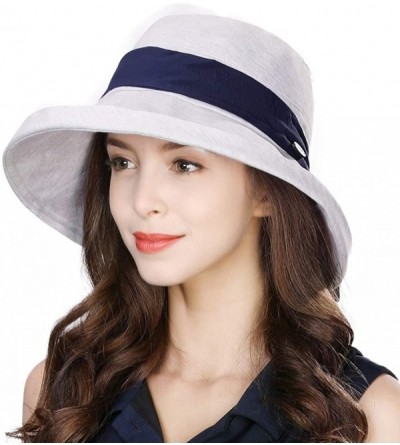 Sun Hats Womens Packable Ponytail SPF 50 Sun Hat Summer Gardening Hiking Fishing 55-61cm - Grey_99002 - C518EOHGWQ2 $19.62