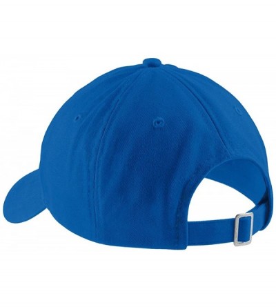 Baseball Caps Love Science Embroidered Soft Cotton Low Profile Dad Hat Baseball Cap - Royal - C1182XMSDKL $19.69