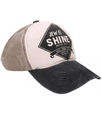 Baseball Caps Unisex Cotton Cap Adjustable Plain Hat - Black - C212DZI8MOB $8.08