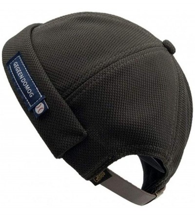 Skullies & Beanies Docker Leon Harbour Hat Watch Cap Breathable Mesh Design Retro Brimless Beanie Hat Unisex - Ct18-dark Gree...