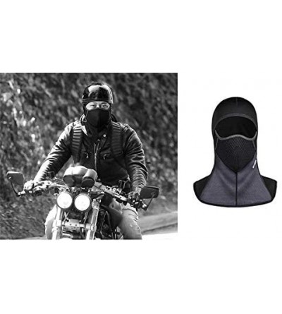 Balaclavas Balaclava Mask-Thin Lycra 2 Holes Full Face Mask for Motorcycle Bike Hunting Cycling Cap Ski - 3a - CQ18KXDGZN0 $1...