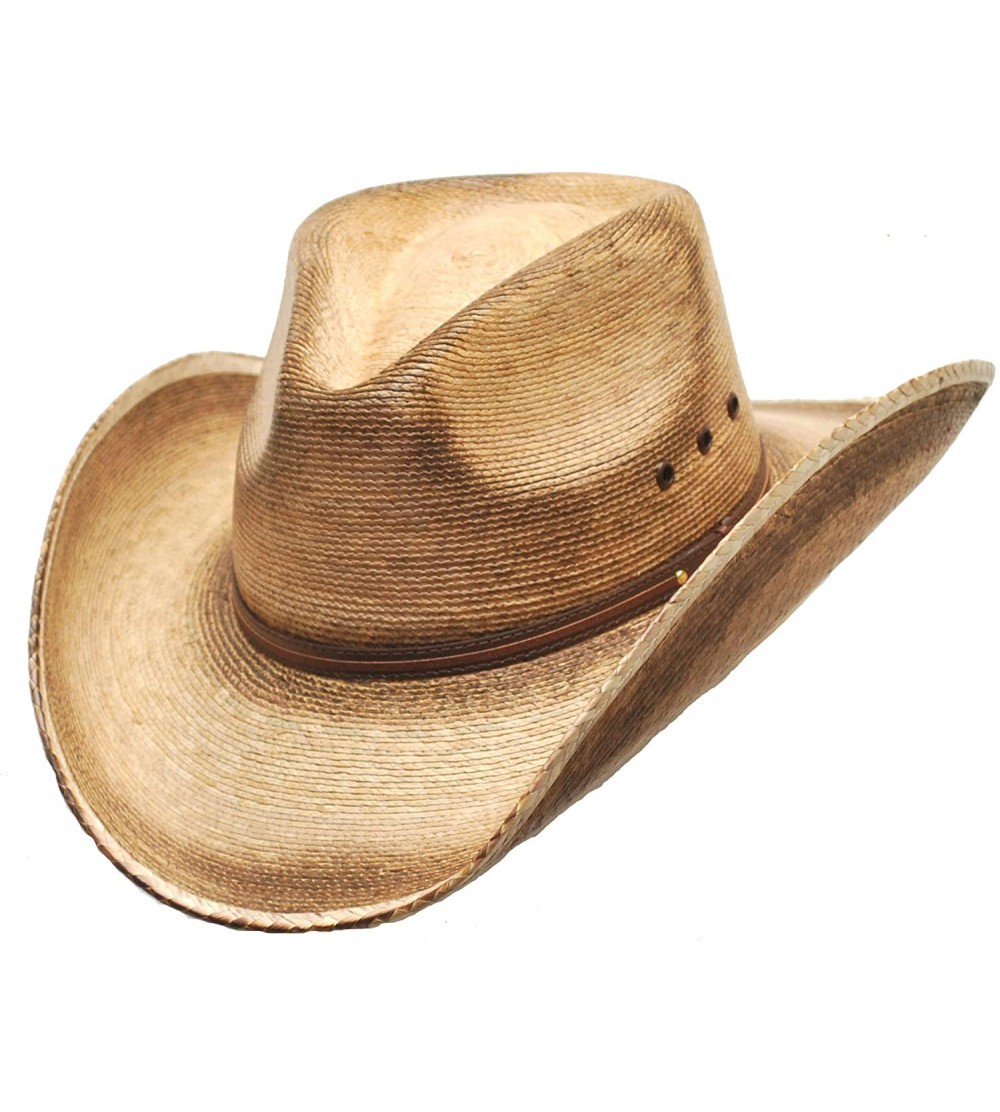 Cowboy Hats Pinch Front Palm Hat - CK115WOJ3EP $30.74