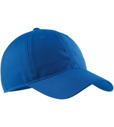 Baseball Caps Men's Soft Brushed Canvas Cap - Royal - CS11QDS2ZUN $10.36