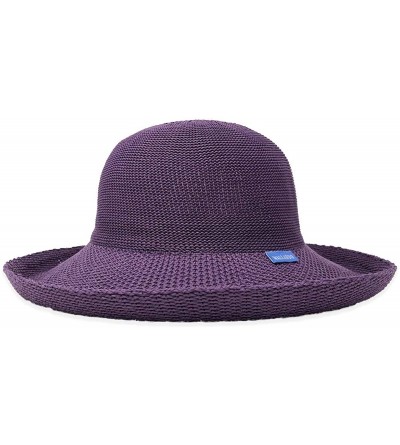Sun Hats Women's Victoria Sun Hat - Ultra Lightweight- Packable- Broad Brim- Modern Style- Designed in Australia - CT118ENQUD...