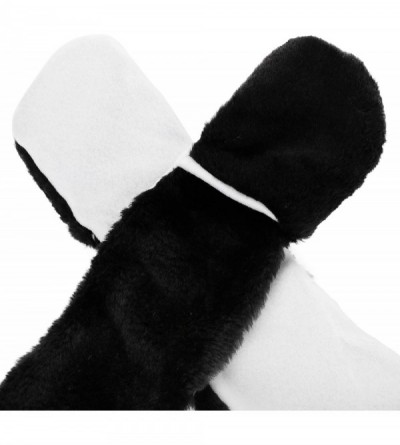 Skullies & Beanies 3-in-1 Multi-Functional Animal Hat- Scarf- Mitten Combo - Black/White Penguin - CG11H5U6JTV $18.81