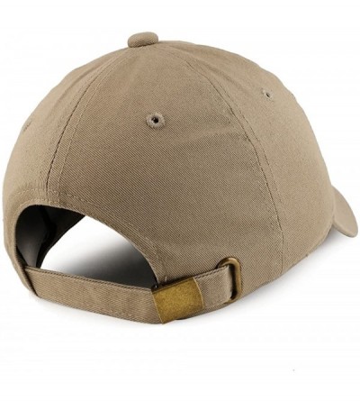 Baseball Caps Rock On Embroidered Low Profile Soft Cotton Dad Hat Cap - Khaki - C718D52CKGO $20.31