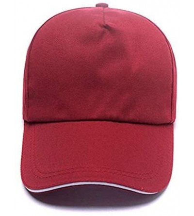 Baseball Caps Custom 100% Cotton Ball Hat Vintage Baseball Cap Classic Unisex Cowboy Hat Adjustable - C-frie Brick - C418UWCY...