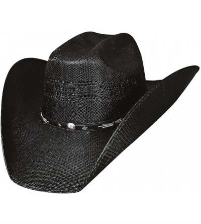Cowboy Hats STOCKYARD 20X Bangora Straw Western Cowboy Hat - C011KW5QY87 $55.50