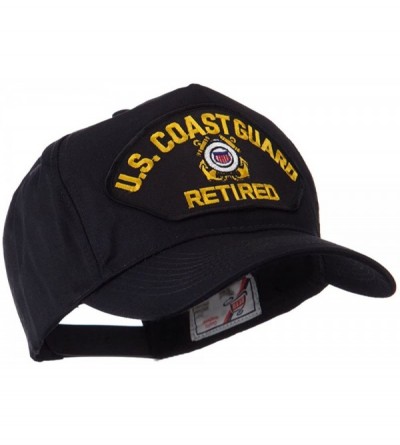 Baseball Caps Retired Military Large Embroidered Patch Cap - Cg Retired - CQ11FITOUF1 $16.05