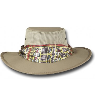 Sun Hats Ladies Canvas Drover Hat - Item 1047 - Beige 3406 - C6184CUYHXR $55.78