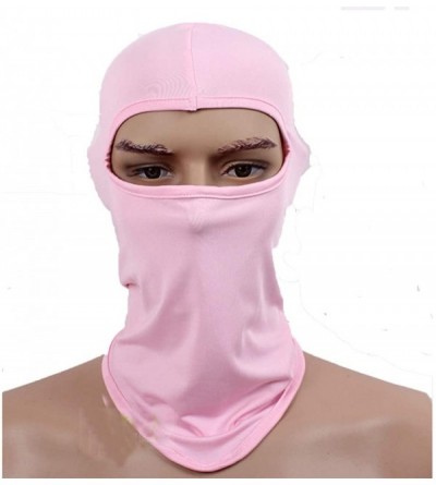 Balaclavas Outdoor Sport Mask Cycling Bike Bicycle Riding Cycling Full Face Mask Scarf Balaclava Headband Protection - Pink -...