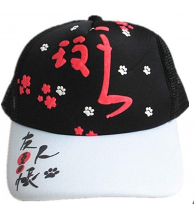 Baseball Caps Hot Anime Hats Tokyo Ghouls Baseball Cap Naruto Mesh Cap - Natsume's Book of Friends - CC11XMK3GU3 $18.73