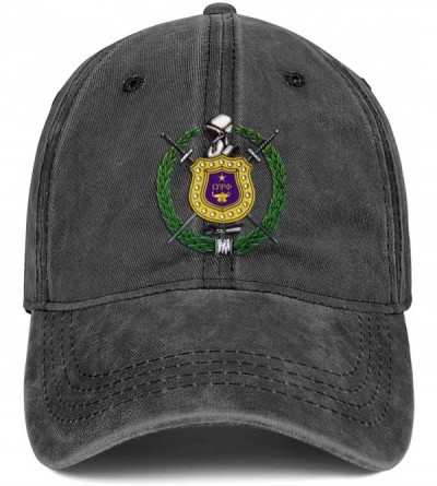 Baseball Caps National Pan-Hellenic Council Jeans Baseball Cap Unisex Hat Dad Mens Trucker Hat - Omega Psi Phi-4 - C818YSQ30H...