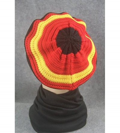 Skullies & Beanies Unisex 2019 Fashion Rainbow Crochet Beanie Baggy Knitted Hat Skull Caps - 6 - C41863N89A3 $28.37