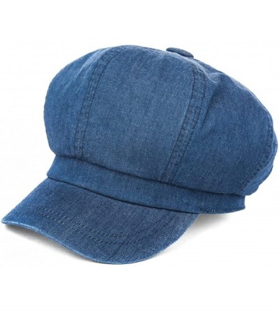 Newsboy Caps 2019 New Womens Visor Beret Newsboy Hat Cap for Ladies Merino Wool - 69010_darkblue - C412F86M9U1 $15.85