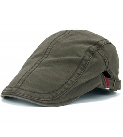 Berets Summer Men Women Casual Beret Hat Flat Cap Hat Adjustable Breathable Mesh Caps - 15 - CT12FNAGQH3 $11.08