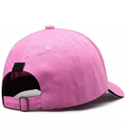 Baseball Caps Budweiser-Logos- Woman Man Baseball Caps Cotton Trucker Hats Visor Hats - Pink-46 - C818WDK6EID $21.15