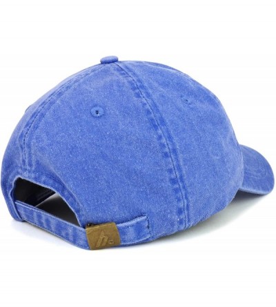 Baseball Caps Feminist Embroidered Washed Cotton Adjustable Cap - Royal - C218SU3KD70 $19.30