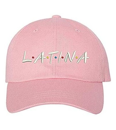 Baseball Caps Latina- Baseball Cap- Unisex - Light Pink - CU18RL4WL0T $16.73