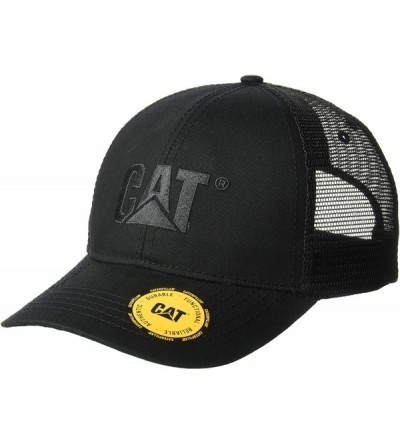 Baseball Caps Men's Raised Logo Cap - Black - C318DLKM7C8 $21.09