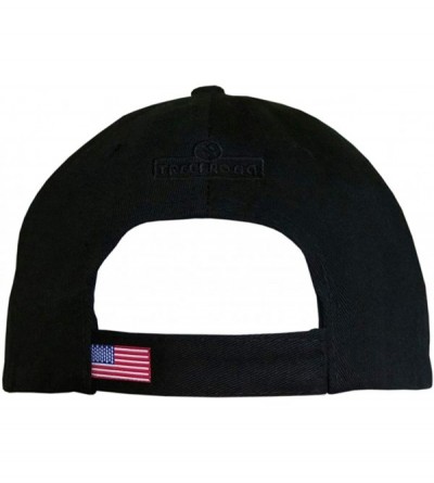 Baseball Caps MAGA Hat - Trump Cap - Usa-made Structured Black/Rwb Maga - CK18KG8UWWT $21.94