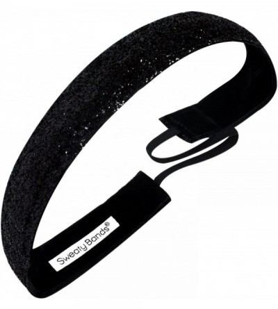 Headbands Viva Diva 1-inch Velvet Lined Fitness and Fashion Headband Black - C011F7FXRMN $30.65